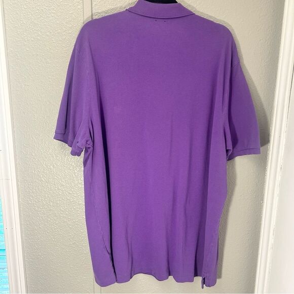 Polo Ralph Lauren Men’s Classic Fit Purple Polo Shirt- Size XXL - Picture 10 of 15